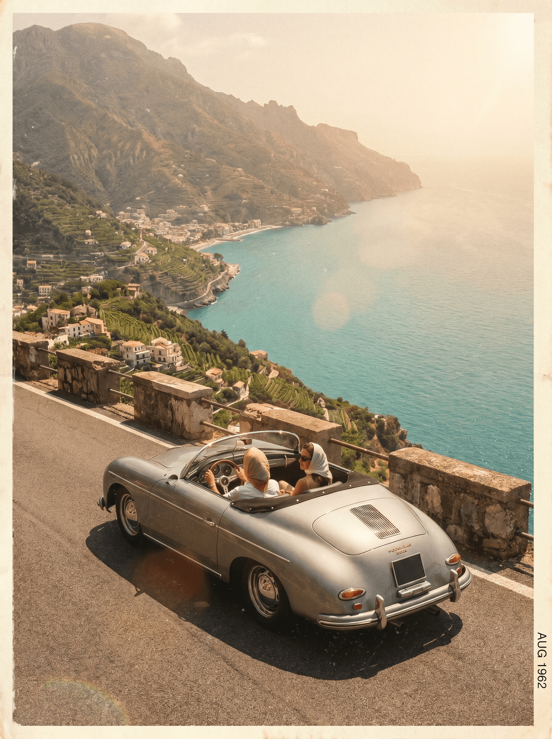 Porsche 911 na Amalfi obali